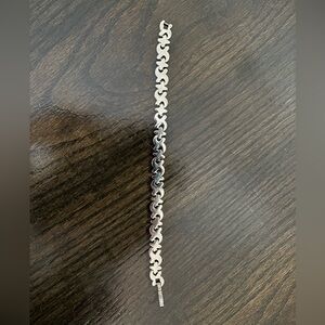 Vintage 90s Silver Link Bracelet